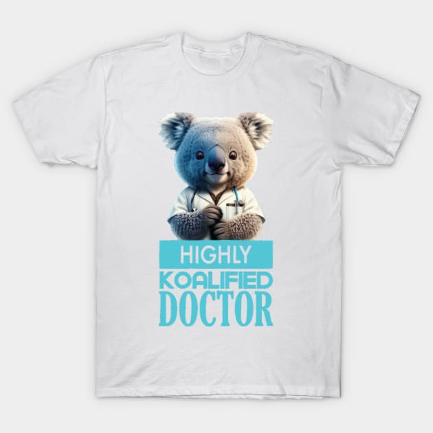 Just a Highly Koalified Doctor Koala 5 T-Shirt by Dmytro